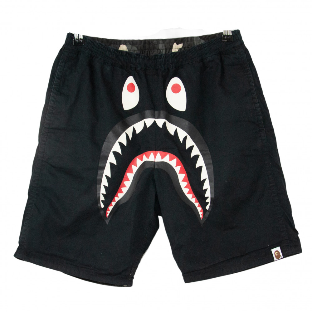 Bape Shark Reversible Shorts (Black)